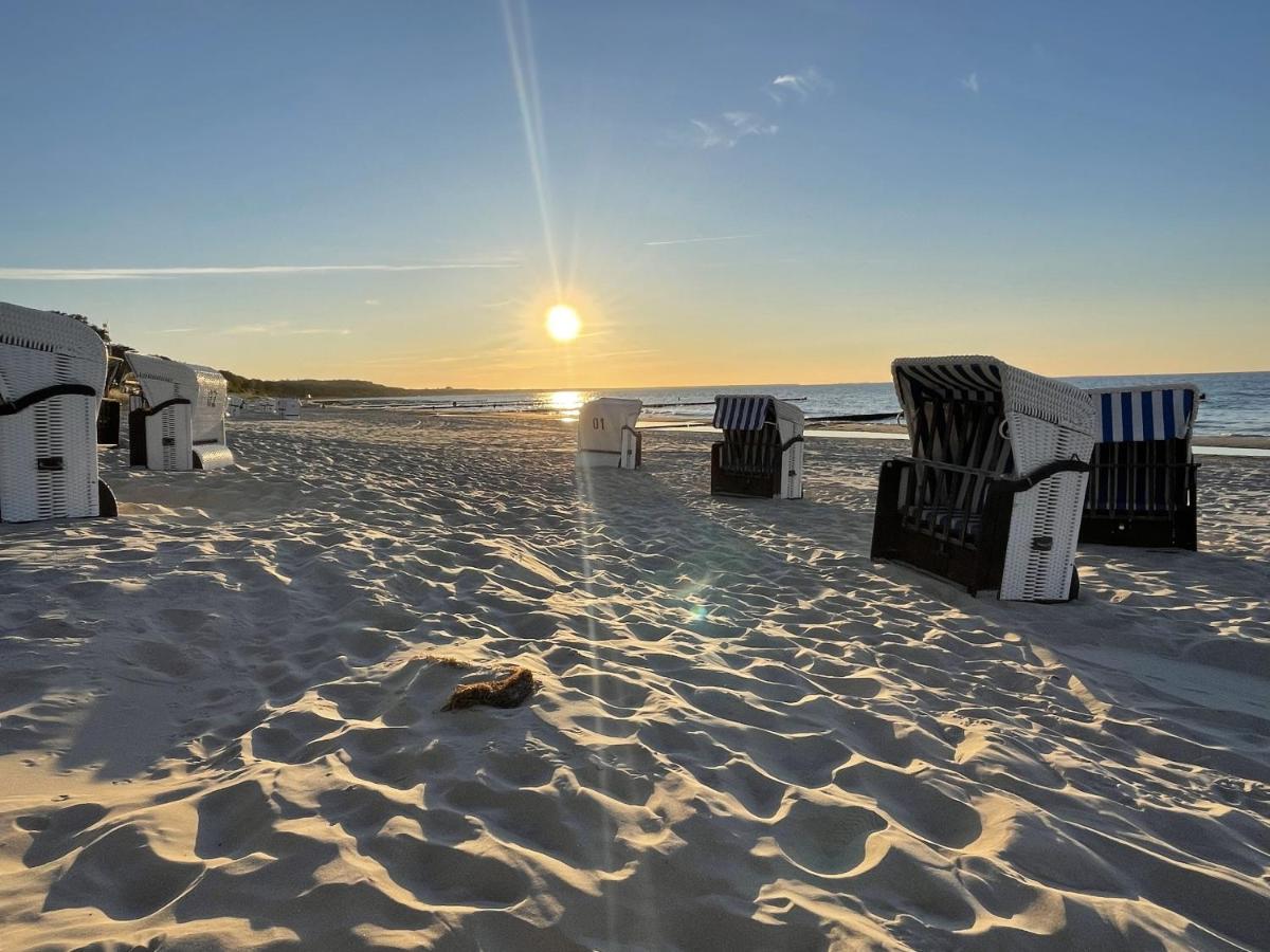 "Ab Zum Strand" Ferienwohnung Mit Balkon Zempin Exteriör bild