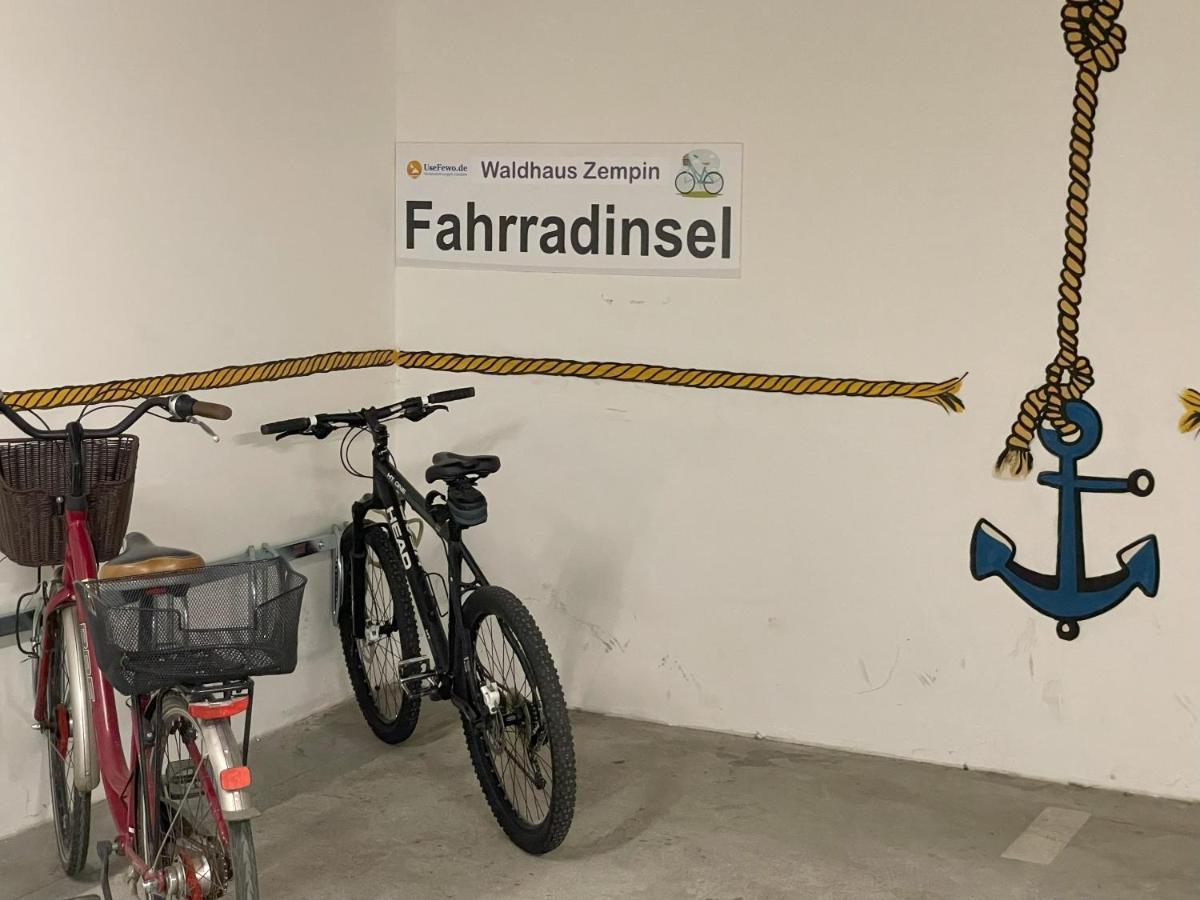 "Ab Zum Strand" Ferienwohnung Mit Balkon Zempin Exteriör bild