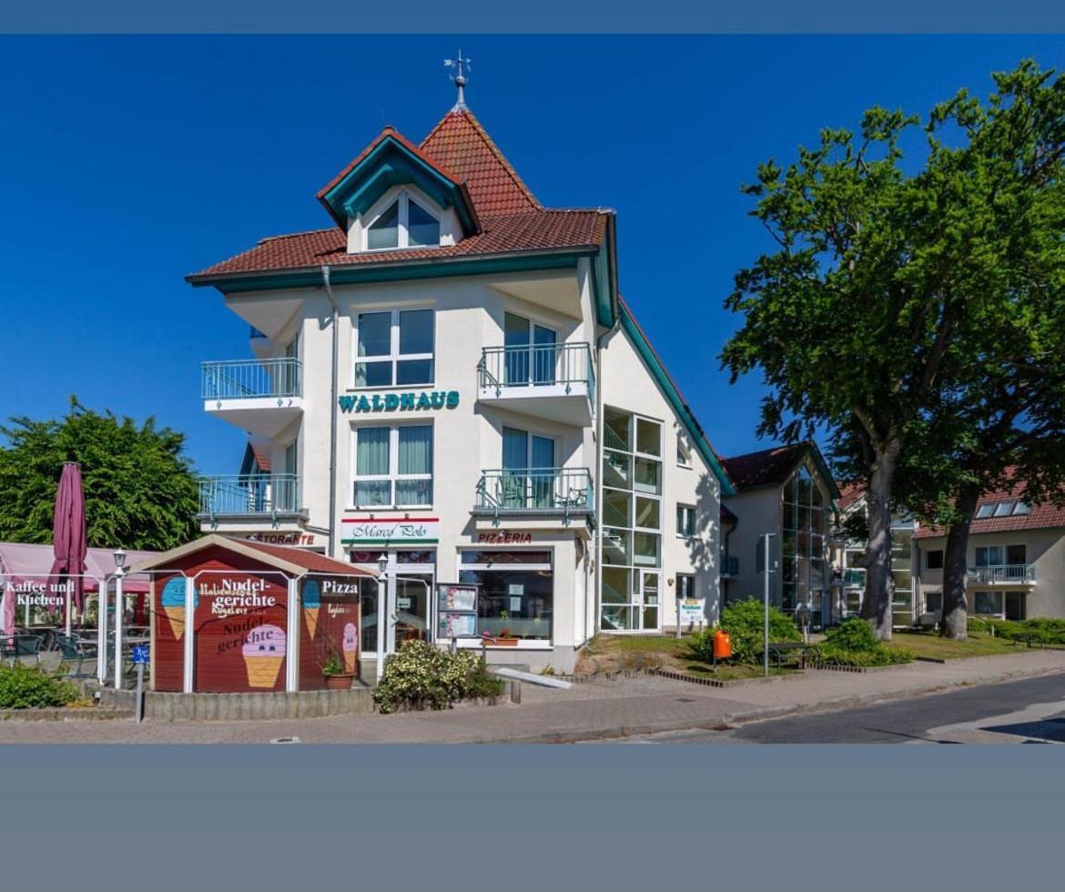 "Ab Zum Strand" Ferienwohnung Mit Balkon Zempin Exteriör bild