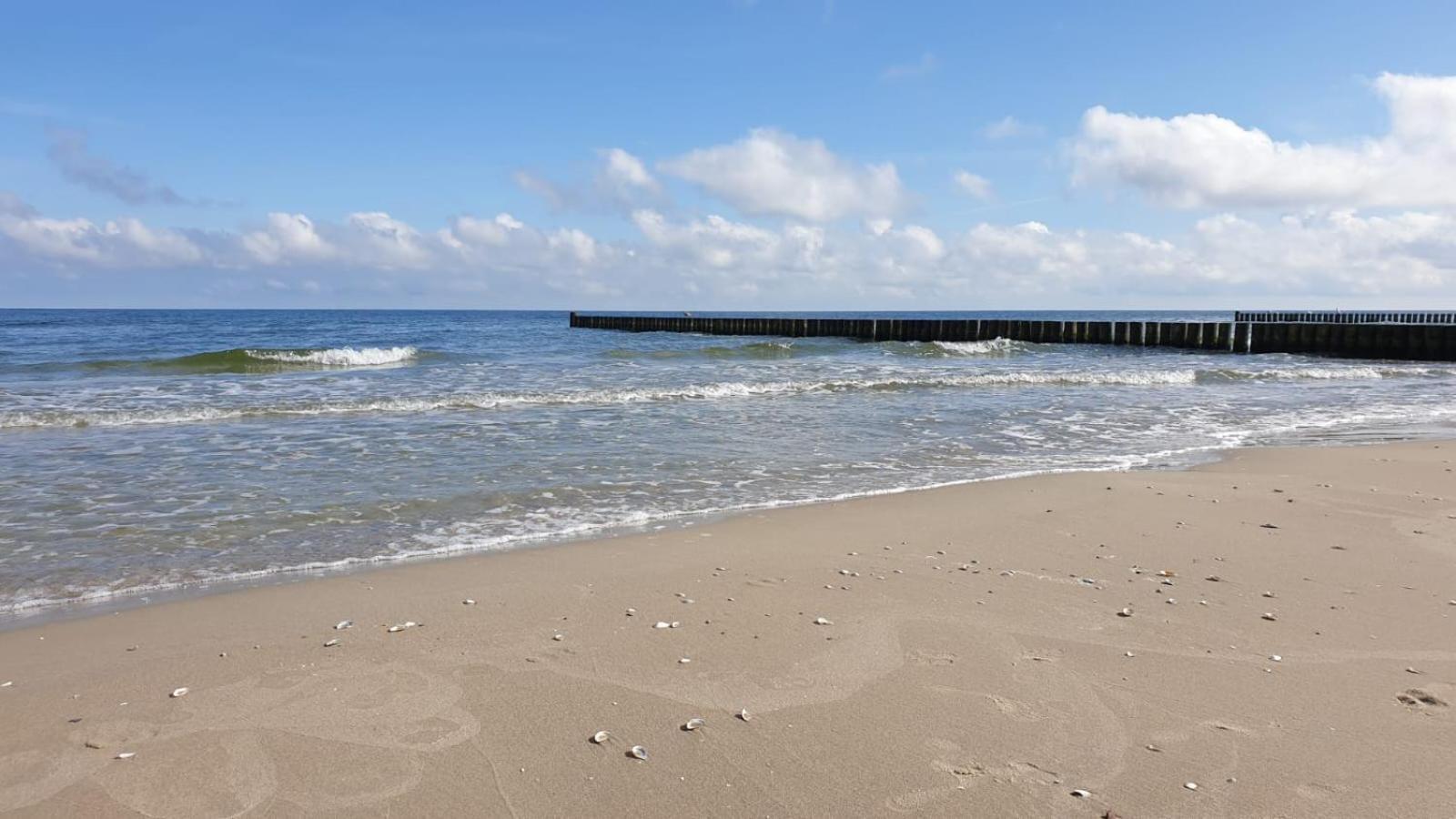 "Ab Zum Strand" Ferienwohnung Mit Balkon Zempin Exteriör bild