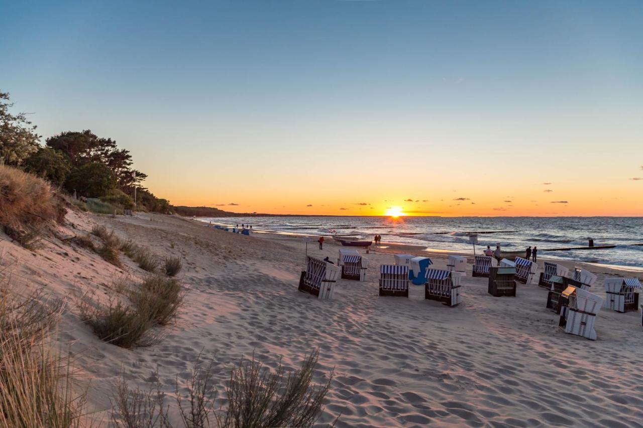 "Ab Zum Strand" Ferienwohnung Mit Balkon Zempin Exteriör bild